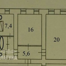 Квартира 56,6 м², 2-комнатная - изображение 1