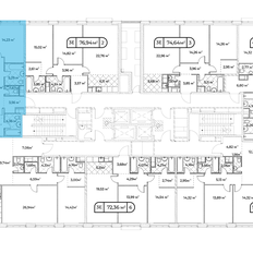 Квартира 96,2 м², 3-комнатная - изображение 3