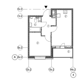 40,8 м², 1-комнатная квартира 6 004 879 ₽ - изображение 1