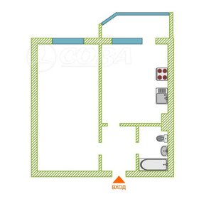 Квартира 47,3 м², 1-комнатная - изображение 1