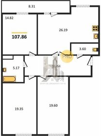 65,6 м², 2-комнатная квартира 11 500 000 ₽ - изображение 43