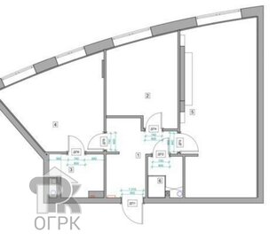 Квартира 73,9 м², 2-комнатная - изображение 2