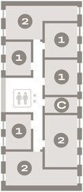 36,5 м², 2-комнатная квартира 5 520 000 ₽ - изображение 21