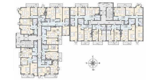 86,5 м², 3-комнатная квартира 15 276 274 ₽ - изображение 18