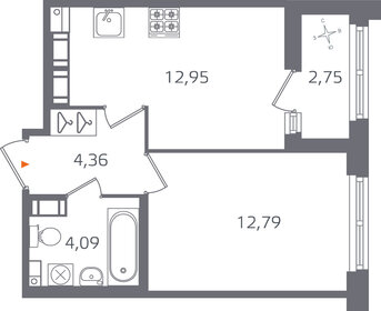 46 м², 2-комнатная квартира 6 750 000 ₽ - изображение 116