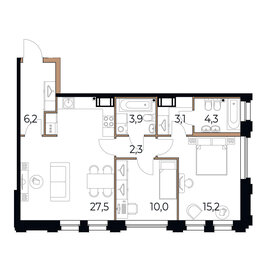 82,5 м², 3-комнатная квартира 11 000 000 ₽ - изображение 96