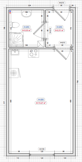 20,3 м², квартира-студия 3 350 000 ₽ - изображение 12