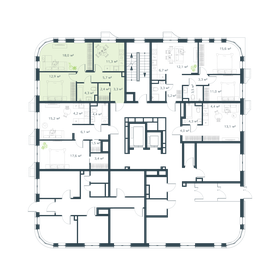 58,3 м², 2-комнатная квартира 10 913 444 ₽ - изображение 15