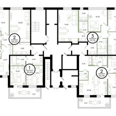 Квартира 65,5 м², 2-комнатная - изображение 3