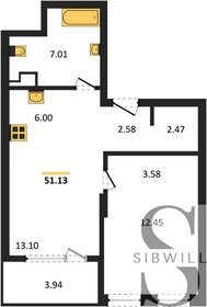 45,3 м², 1-комнатная квартира 7 760 000 ₽ - изображение 25