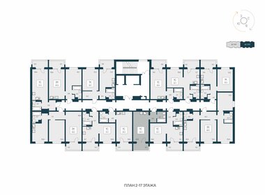 29,3 м², квартира-студия 3 577 100 ₽ - изображение 59