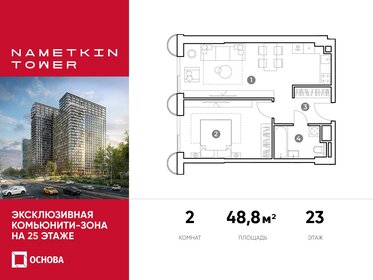 50,2 м², 2-комнатная квартира 18 200 000 ₽ - изображение 106