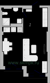 Квартира 38,3 м², 1-комнатные - изображение 1