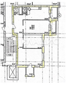 Квартира 95 м², 3-комнатная - изображение 1