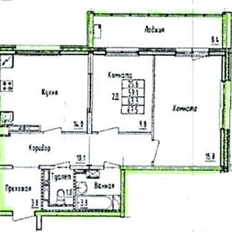 Квартира 63,3 м², 2-комнатная - изображение 2