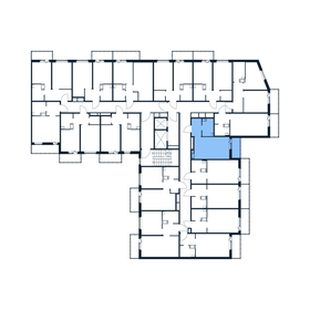 26 м², квартира-студия 4 600 000 ₽ - изображение 141