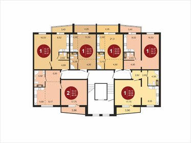 24,5 м², квартира-студия 2 550 000 ₽ - изображение 66