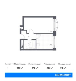 56 м², квартира-студия 19 700 000 ₽ - изображение 85