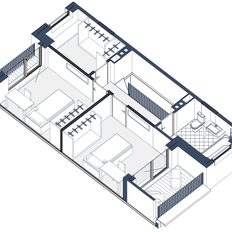 Квартира 153,6 м², 4-комнатная - изображение 5