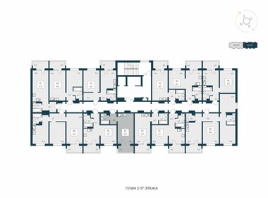 29,3 м², квартира-студия 3 577 100 ₽ - изображение 68