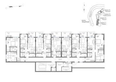 25,4 м², 2-комнатная квартира 1 700 000 ₽ - изображение 68