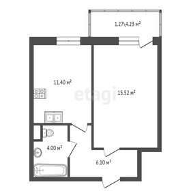 Квартира 37 м², 1-комнатная - изображение 2