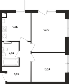 51,7 м², 2-комнатная квартира 8 268 800 ₽ - изображение 11