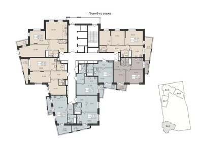 41,6 м², 1-комнатная квартира 9 000 000 ₽ - изображение 64