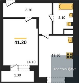 41 м², 1-комнатная квартира 5 500 000 ₽ - изображение 94