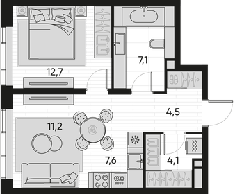 72 м², 3-комнатная квартира 23 500 000 ₽ - изображение 98