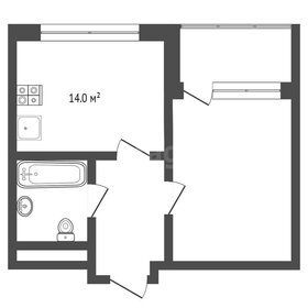 Квартира 39,9 м², 1-комнатная - изображение 1