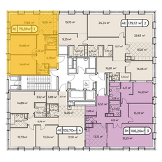 Квартира 73 м², 2-комнатная - изображение 2