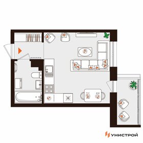 Квартира 27,3 м², студия - изображение 1