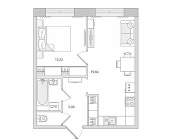 40,3 м², 1-комнатная квартира 11 460 000 ₽ - изображение 96