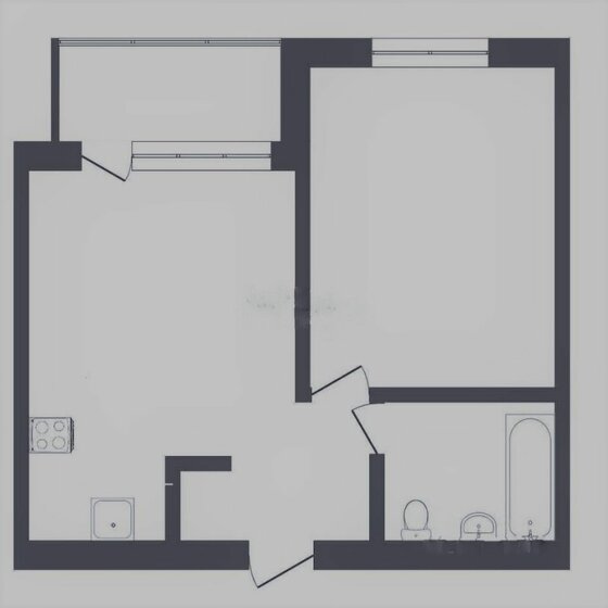 35,2 м², 1-комнатная квартира 5 400 000 ₽ - изображение 1