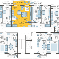 Квартира 41,7 м², 1-комнатная - изображение 2