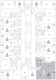 52,7 м², 2-комнатная квартира 12 480 000 ₽ - изображение 108