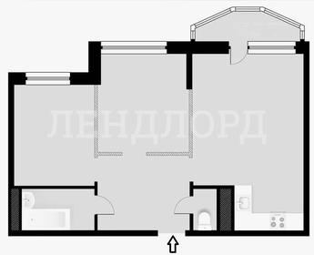 Квартира 61 м², 2-комнатная - изображение 1