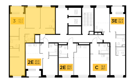 118 м², 4-комнатная квартира 24 700 000 ₽ - изображение 99