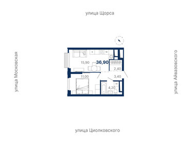 37,5 м², 1-комнатная квартира 7 681 000 ₽ - изображение 3