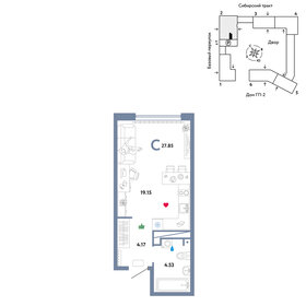 27,9 м², квартира-студия 4 000 000 ₽ - изображение 48