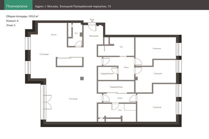 185 м², 4-комнатная квартира 250 000 000 ₽ - изображение 129