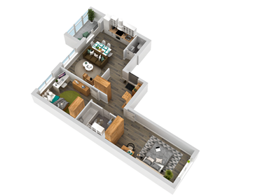 62,3 м², 3-комнатная квартира 8 410 500 ₽ - изображение 58