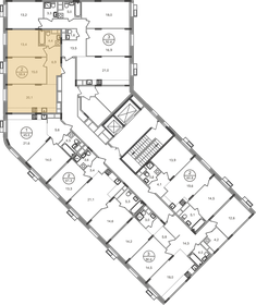 60,5 м², 2-комнатная квартира 17 603 318 ₽ - изображение 45