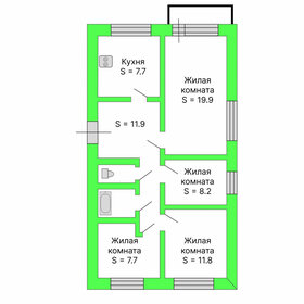 79,1 м², 4-комнатная квартира 9 000 000 ₽ - изображение 49