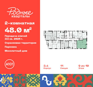 Квартира 48 м², 2-комнатная - изображение 2