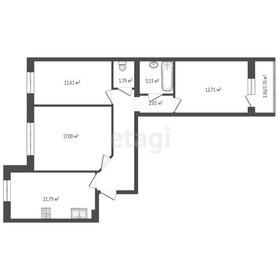 Квартира 73,1 м², 3-комнатная - изображение 3