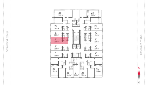 Квартира 22,4 м², студия - изображение 3