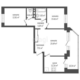 Квартира 89,5 м², 3-комнатная - изображение 2