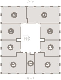 Квартира 84,3 м², 3-комнатная - изображение 2